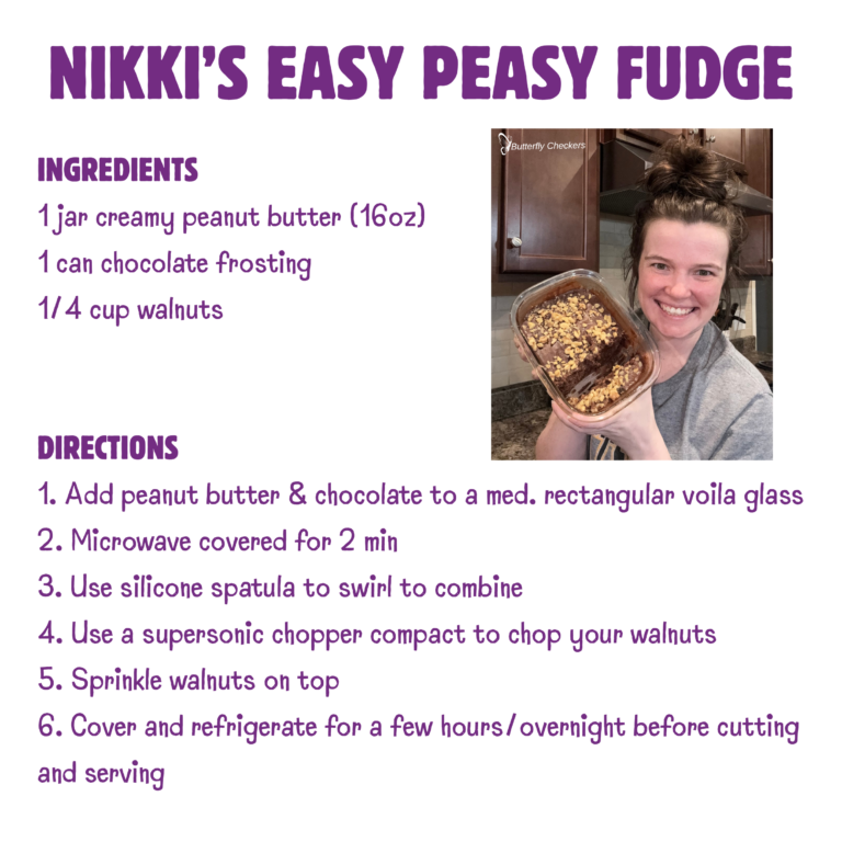 Nikki's Easy Peasy Fudge